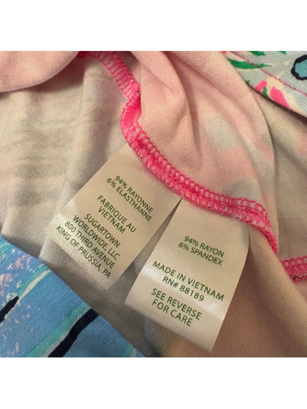 Lilly Pulitzer JessaLynne Romper cockatoo pin pretty in pink size medium - Picture 7 of 9